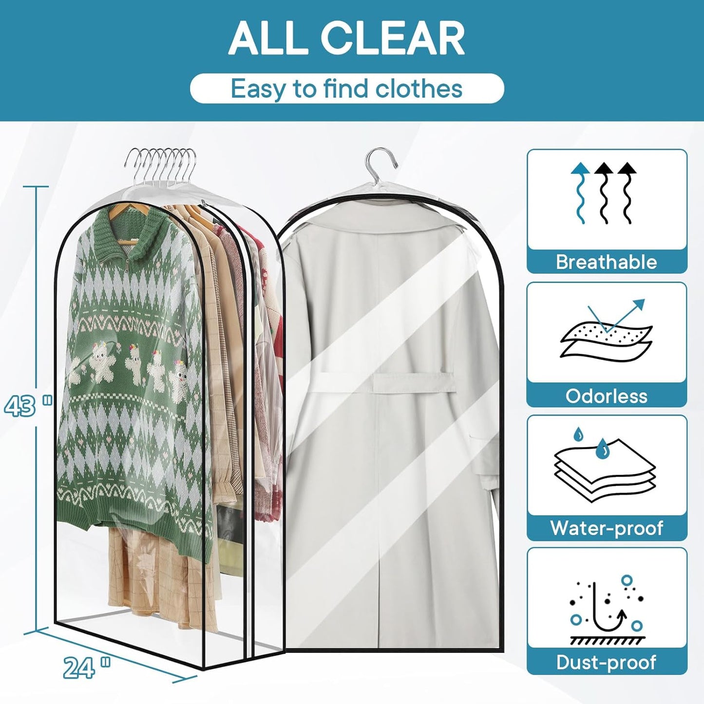 All Clear Garment Bag